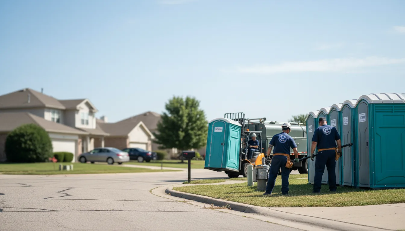 Porta Potty Rental in Forgan, OK near me